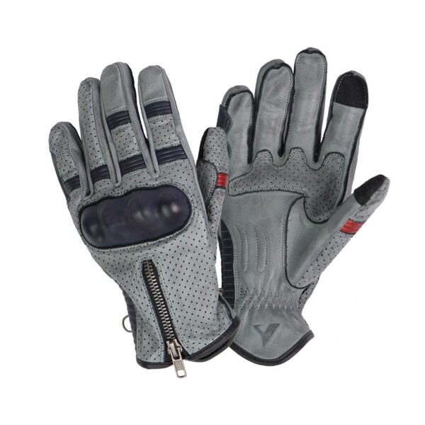 Duo guantes de moto Gloves Amsterdam grises