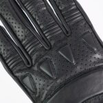 Guante moto Gloves Pilot II negro detalle puño