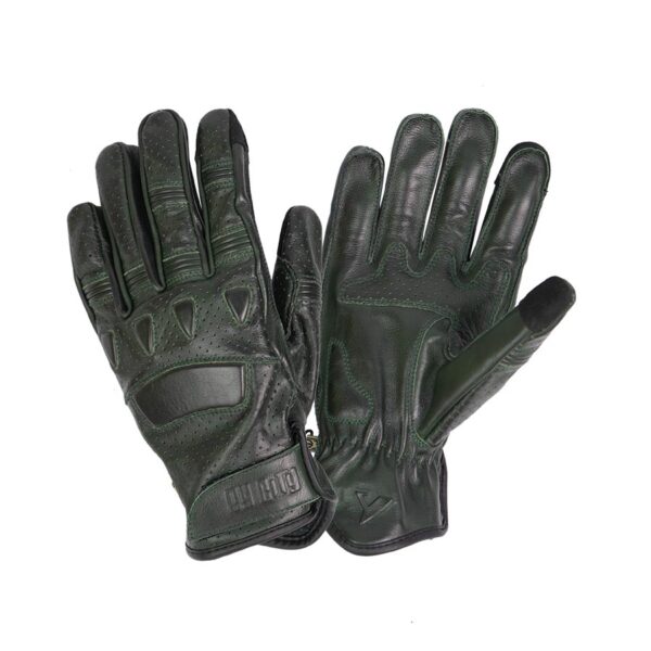 Duo de guantes moto Gloves Pilot II en negro y verde