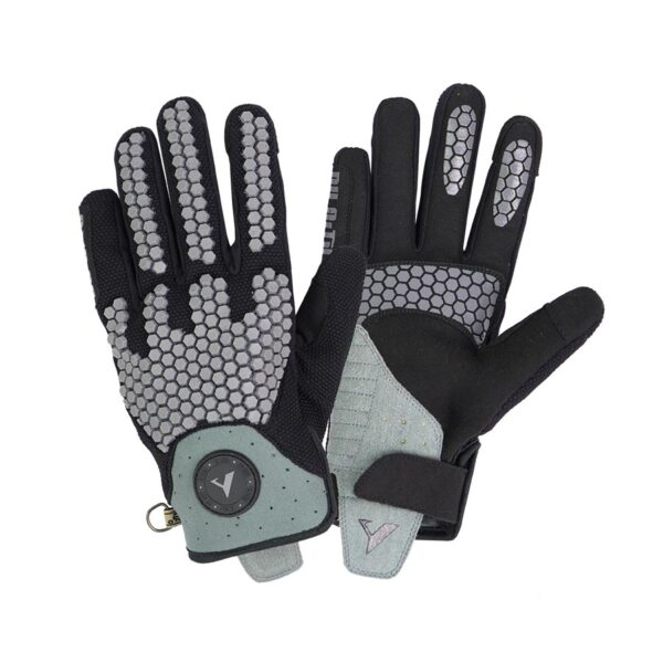 Par de guantes moto de la marca Gloves Sierra en gris